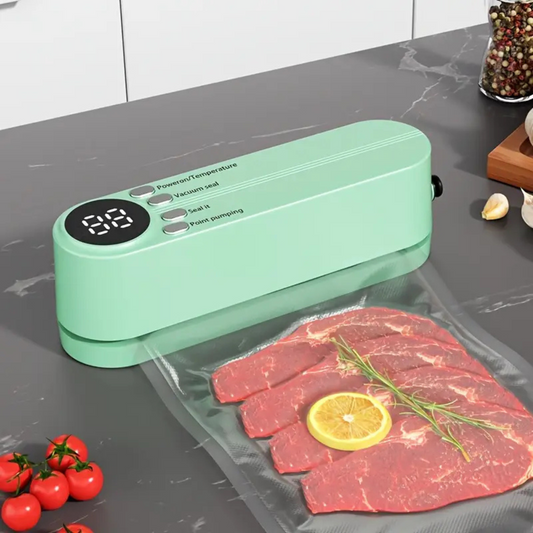 Aparat de vidare alimentară cu USB și indicator LED, pentru alimente uscate/umede