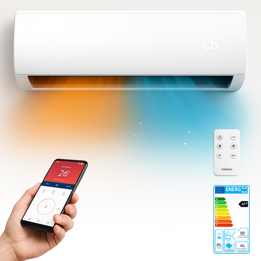 Aer conditionat, Racire / Incazlire, 1500W 9000BTU, 2in1 Montabila pe Perete